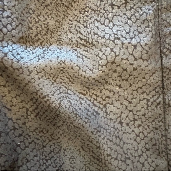 Banana Republic $110 NWT 27/4 P coated snakeskin mid-rise skinny ankle jeans - Picture 6 of 13